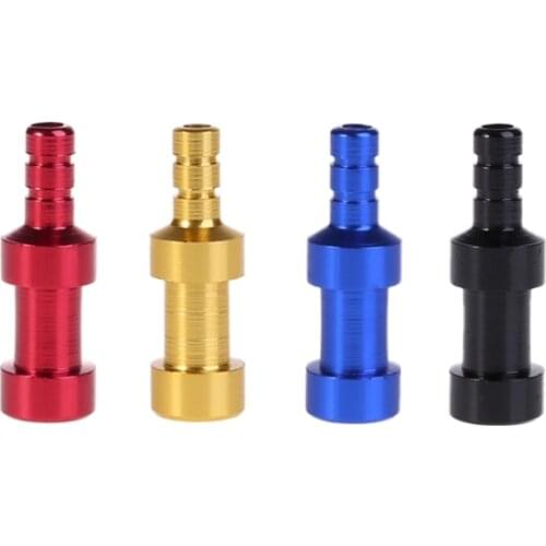 High Quality Bicycle Valve Adapter Presta to Schrader Valve Pump Aluminum Alloy Accessories New