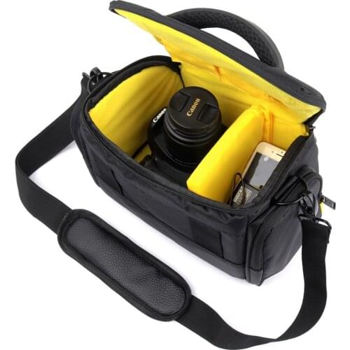 Partition Padded Insert Protection Storage Camera Case Bag For Pentax K-r K-m K- Q10 KP K-1 K-3 K-5 K-7 II K-30 K-50 K-70 K-500