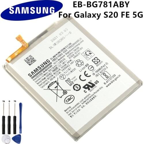 Samsung original A52 EB-BG781ABY Battery for Samsung GALAXY S20 FE 5G A52 Battery