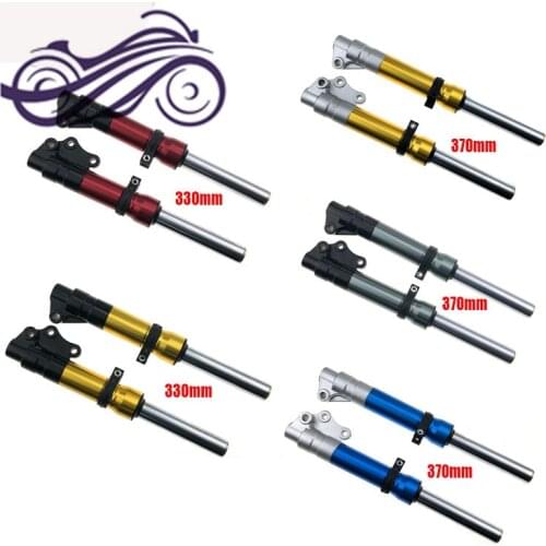 For Motorcycle JOG 50 JOG50 JOG90 RS100 ZR 3KJ Motorcycle disc brakes Modified front suspension shock Absorber 26mm 330MM 370MM