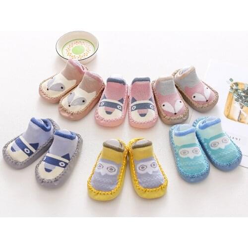Baby Shoes Non-Slip Toddler Shoes Leather Soled Shoes Childrens Breathable Soft Soled Shoes Newborns Anti-Drop Shoes