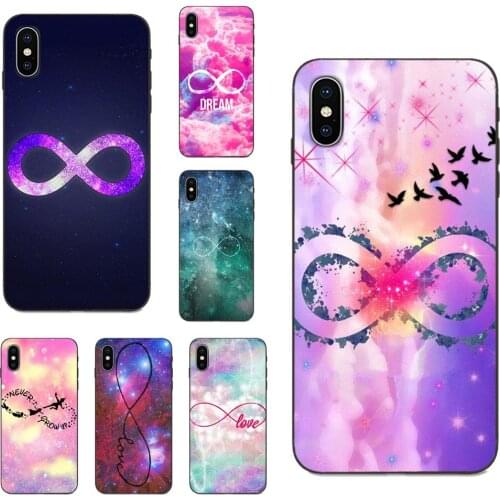 For Galaxy A10S A20S A2 Core A30S A40S A50S A70S A90 5G M10 M30S M40 Note 10 Plus Soft TPU Luxury Infinity Purple Sky