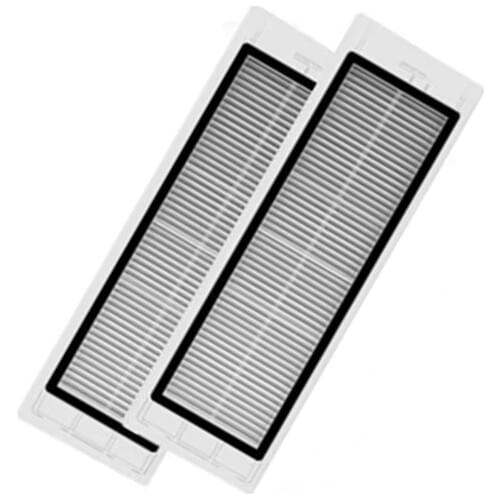 2 pieces Original Filter Robot Vacuum Cleaner HEPA Filter for xiaomi mi Roborock S5 Robotic SDJQR01RR Vacuum Cleaner Parts