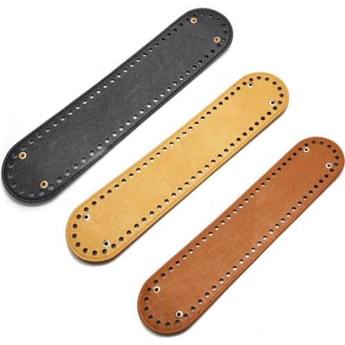 PU Leather Bag Bottom Shaper Cushion Pad for Shoulder Handbag Making DIY Purse New 2021