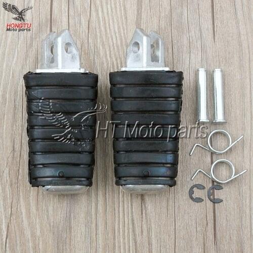 Motorcycle Street Bike Rear Foot Pegs Pedal For YAMAHA XV125 XV250 XV400 XV500 XV535 XV750 XV1100 XVS125 XVS250 XVS400 XVS650
