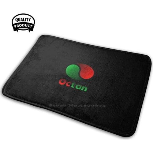 Octan Logo Comfortable Door Mat Rug Carpet Cushion Octan Logo Movie Gas Vintage 80 90 Afol Brick Bricks City Gasoline Kids