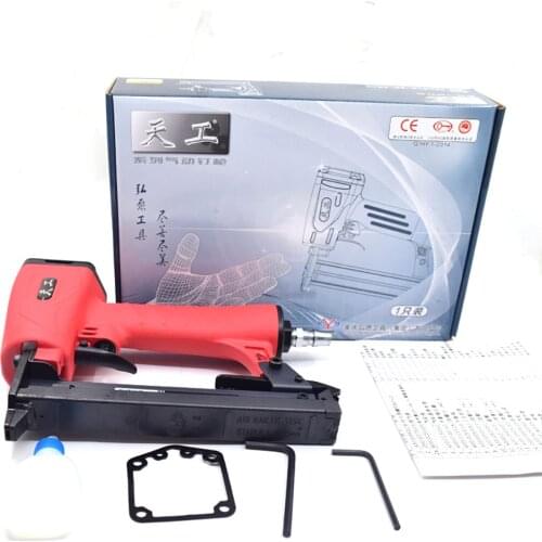 425K Air Nailer Stapler Gun Pneumatic U Type Gun For Rattan Alumium Metal Pole furniture 410K 413K 416K 418K Staples