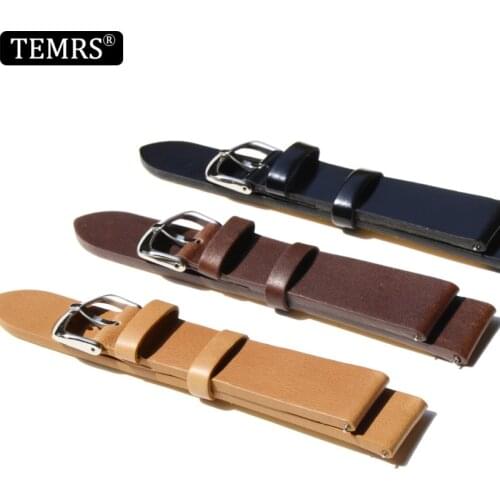 Watch Accessories Pasek Do Zegarka Pulseira 18mm/20mm/22mm Strap Bracelet Montre Homme Watchband Cowhide Leather Wristwatch Belt