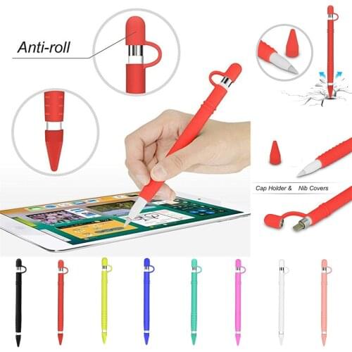 Silicone Cover Case Protective Pencil Cap Nib For Apple Pencil Tablet Pen Covers For iPad Air 10.5/Mini 5/Pro 12.9/9.7 Стилус