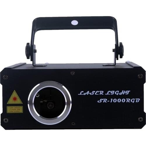Yayao full-Color RGB 3w Animation Laser Light With DMX512 Control, Suitable For KTV Banquet Effect Lighting Equipment On The Dis
