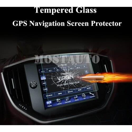 For Maserati Ghibli Tempered Glass GPS Navigation Screen Protector 2014-2016 1pcs Car Accessories Interior Car Decor Car Trim