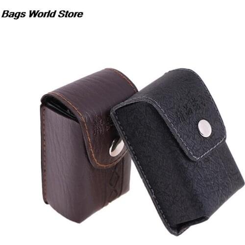 1 PCS Portable Men Women Unisex Reading Glasses Box Folding Protective Leather Soft Bag Presbyopic Glasses Case