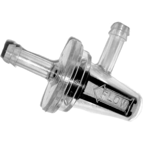 1Pcs Universal Motorcycle Right Angle Inline Fuel Filter 1/4 Inch 6mm Hose Lines for KAWASAKI Yamaha