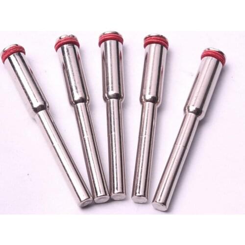 10PCS 3.15mm Shank Rotary Cutting Disc Mandrel Cut-off Wheel 2mm To 3mm Hole Holder Mandrel For Dremel Accessory Tool