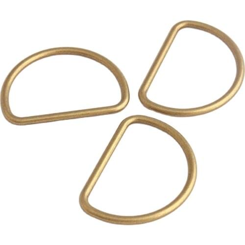 12PCS 40mm(1.6inch)Alloy Metal D ring Buckle for Connection Shoes Belt Strap Bags Webbing Buckles DIY Sewing Accessory Handmade