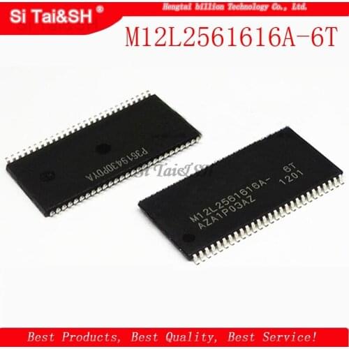 2pcs/lot M12L2561616A-6T M12L2561616A- 6T TSOP