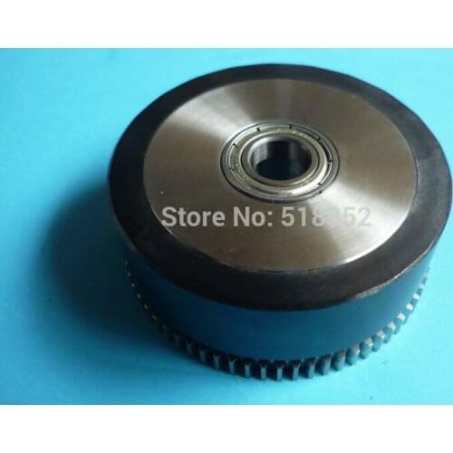 3052991(3052772) S414 Black Ceramic Sodick SSG Main Roller B Assembly Set with Gear and Bearing, WEDM-LS Wire Cutting Wear Parts