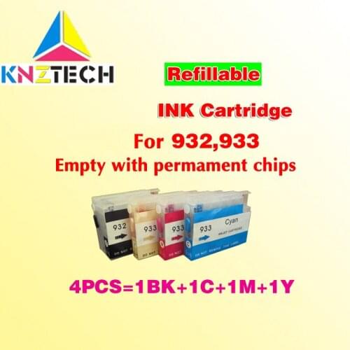 932 932XL refillable ink cartridge 933 refill ink cartridge compatible for 6100 6600 7612 6700 7610 7110