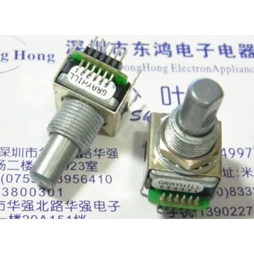 US Genuine GRAYHILL photoelectric encoder with push switch 62SY15019