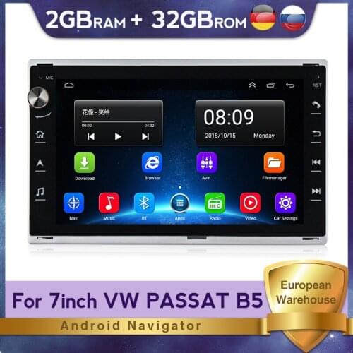 Android RDS SWC Car GPS Navigation Auto Multimedia Radio Stereo Player For Universal VW Volkswagen / Passat / GOLF/Peugeot 307