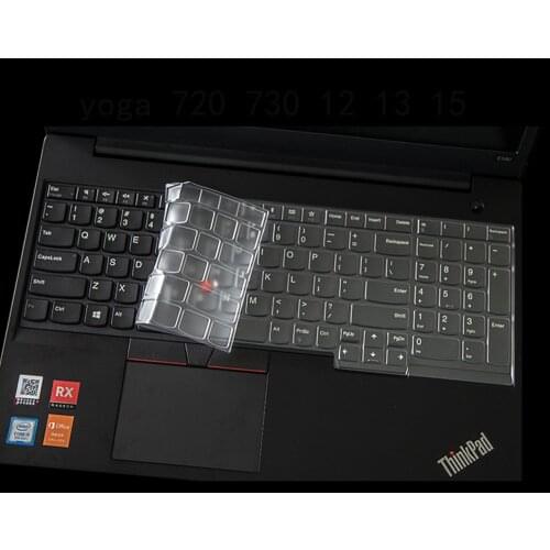 OVY Keyboard Covers for Lenovo ThinkPad T15 T570 P15v P73 P53 P15S laptop TPU clear Invisible keyboards cover protector film new