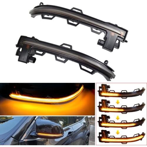 For BMW X3 X4 X5 X6 F25 LCI F26 Side Rearview Mirror Indicator Blinker Light Sequential Dynamic Turn Signal