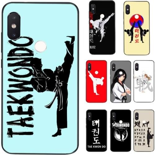 FHNBLJ Kungfu Taekwondo Soft Phone Case Cover for Xiaomi Redmi 5 5Plus 6 6A 4X 7 7A 8 8A 9 Note 5 5A 6 7 8 8Pro 8T 9