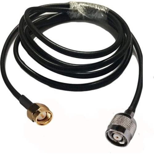 LMR195 Coax Cable RP-TNC male to SMA Plug Male Connector RF Coaxial Extension Jumper Cable 50ohm 1m 3m 5m 10m 15m