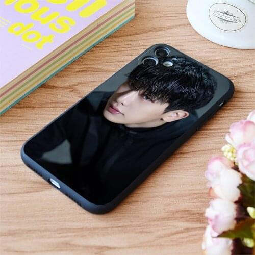 For iPhone Wonho Print Soft Matt Apple iPhone Case 6 7 8 11 12 Plus Pro X XR XS MAX SE