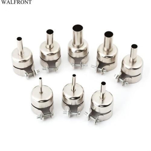 8 pcs/set Heat Gun Nozzles Accessories Welding Nozzles For Hot Air Soldering Station Repair Tools 3/4/5/6/7/8/10/12mm