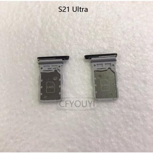 New SIM Card Tray Holder Replacement Part For Samsung Galaxy S21 Ultra 5G G998
