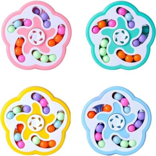 28EC 4In Educational Gyro Fidget Spinner Fingertip Toy for Pressure Release Autism