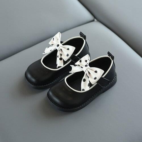 Girls Shoes New Spring and Autumn Lovely Princess Shoes Soft Bow Bean Shoes Casual Shoes Kids Shoes for Girl