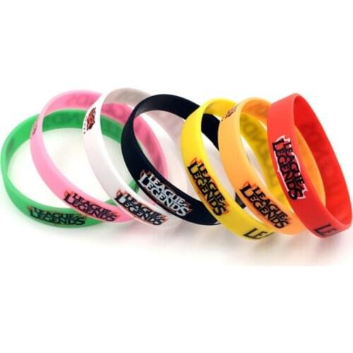 Wholesale 100pcs/lot LOL Bracelet Fashion Wristband Debossed Silicon Bracelet For Adults&Children 7 Colours Options