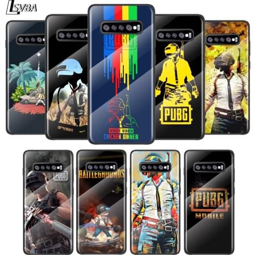 Popular Games PUBG For Samsung Galaxy S21 Ultra Plus 5G M51 M31 M21 Tempered Glass Cover Shell Luxury Phone Case