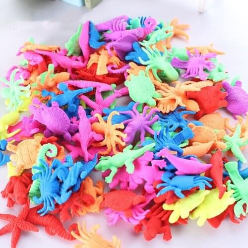 20PCS Growing In Water Bulk Swell Sea Creature Various Kinds Mixed Expansion Toy Colorful bigger size Puzzle Creative Magic Toys