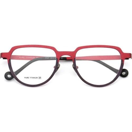 Pure Titanium Retro Glasses Unisex Progressive Multi-focal Lens Optical Eyewear High Quality See Near Far Reading Eyeglasses