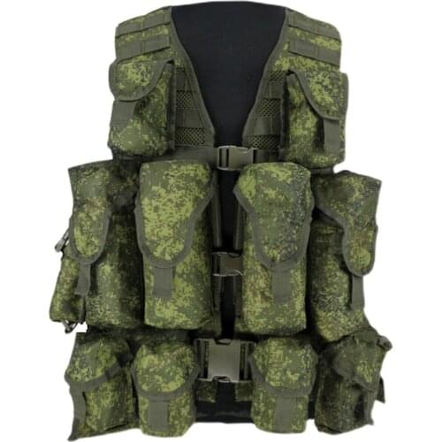 Russian Tactical Vest 6sh117 Combat Equipment MOLLE Bag
