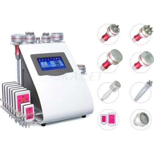 40K Ultrasonic Cavitation Slimming Beauty Machine Vacuum RF Ultrasound Body Massager for Weight Loss Skin Lift Fat Burn 7 In 1