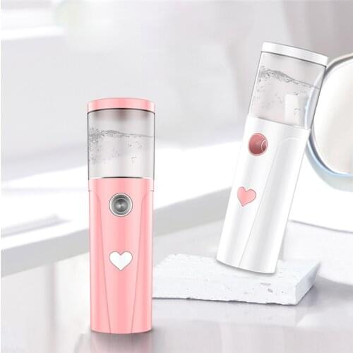USB Humidifier Rechargeable Nano Facial Mist Sprayer Face Nebulizer Steamer Moisturizing Beauty Instruments Skin Care Tools