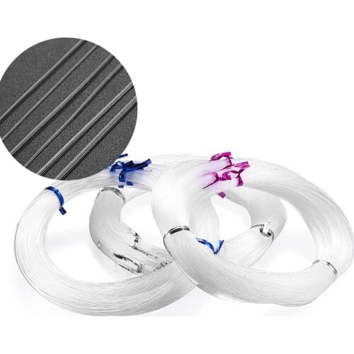 1Roll 10-65m Transparent Crystal No Elasticity Cord Beading String thread beading Cord Thread For DIY Jewelry Making Findings