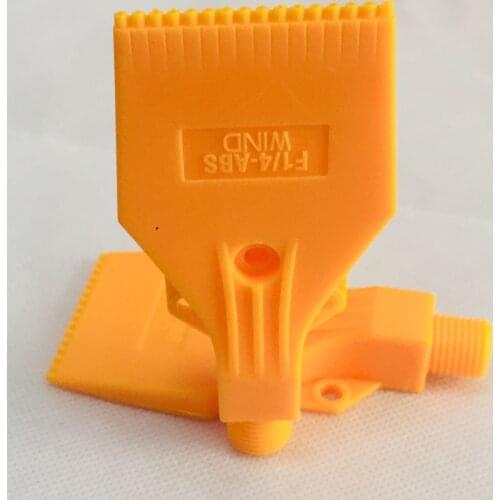 10 pcs/lot ) 1/4" BSPT Thread size, ABS Material, Flat Wind Jet Air Nozzles