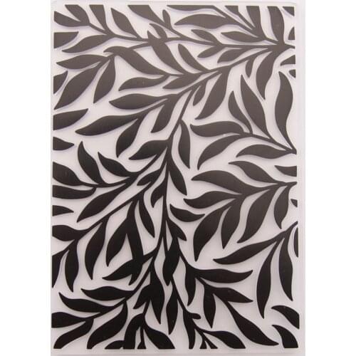 2020 Branches Leaves Embossing Folders for Papers Photo Album Making Cards Supplies DIY 3D Plastic Scrapbooking Cutting Dies