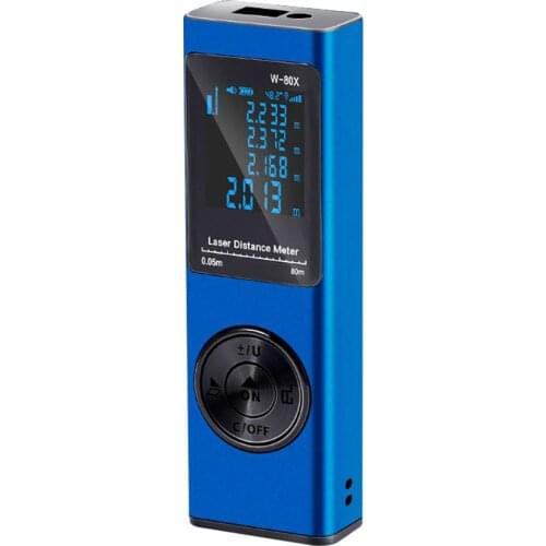 40/60/80M Rangefinder Digital Mini Distance Measuring Meter Electronic Space Measurement Device for Area Volume Distances