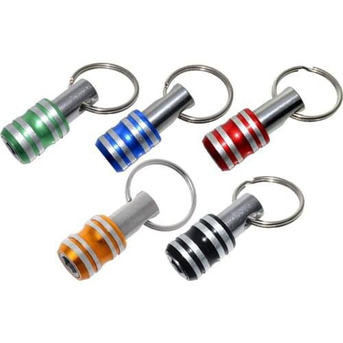 1/4" Hex Screwdriver Bits Keychain Extension Rod Adapter Screw Adapter Fast Change
