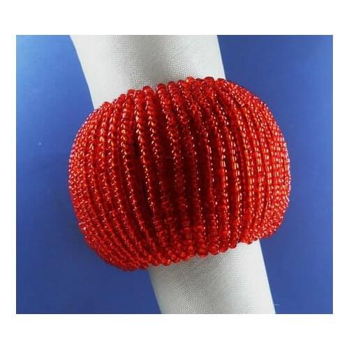 Aliexpress acrylic napking ring with polybag