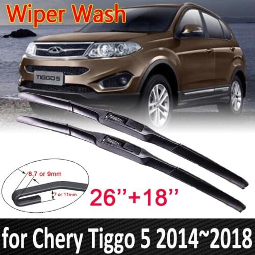 Car Wiper Blade for Chery Tiggo 5 2014~2018 Grand Tiggo 5 DR6 EVO6 Car Wiper Blade Windscreen Windshield Wipers Car Accessories