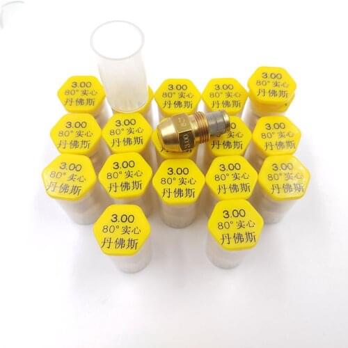 Denmark Danfoss 45,60,80 degree nozzle 7.5-15 usgal/h burner oil nozzle,DANFOSS waste oil burner nozzle