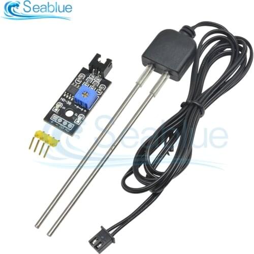 DC 3.3V-12V Soil Moisture Sensor Detector Module Soil Moisture Test Soil Humidity Test Corrosion Resistance Probe For Arduino