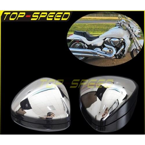 For Suzuki Boulevard M109R VZR1800 2006-2016 Cruiser 2x Air Cleaner Intake Filter Cover Side Fairing Case Air Filter Cover